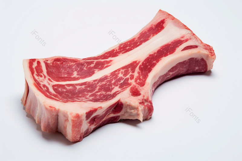 一整块原切的鲜嫩新鲜排骨生肉,高清,摄影图,摄影图片,图片大全,摄影图免费下载